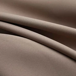 vidaXL Gordijn verduisterend met metalen ringen 2 st 140x175 cm taupe