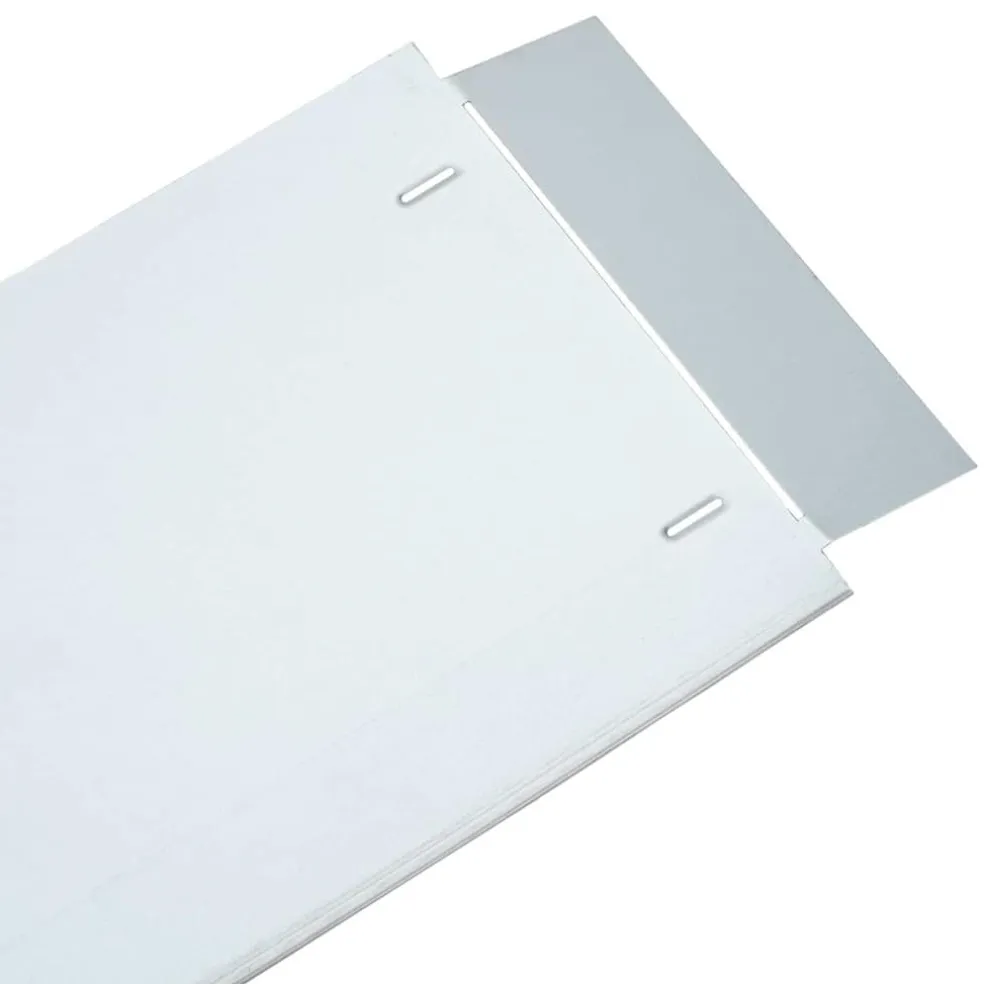 vidaxl Grashek 100 x 14 x 0,07 cm Gegalvaniseerd staal
