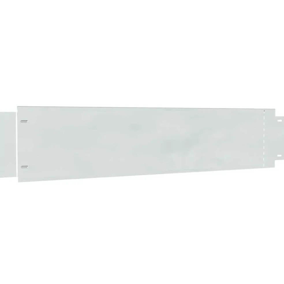 vidaxl Grashek 100 x 20 x 0.07 cm Gegalvaniseerd staal