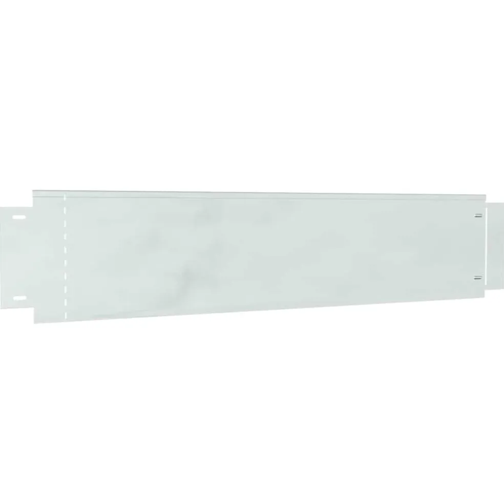 vidaxl Grashek 100 x 20 x 0.07 cm Gegalvaniseerd staal