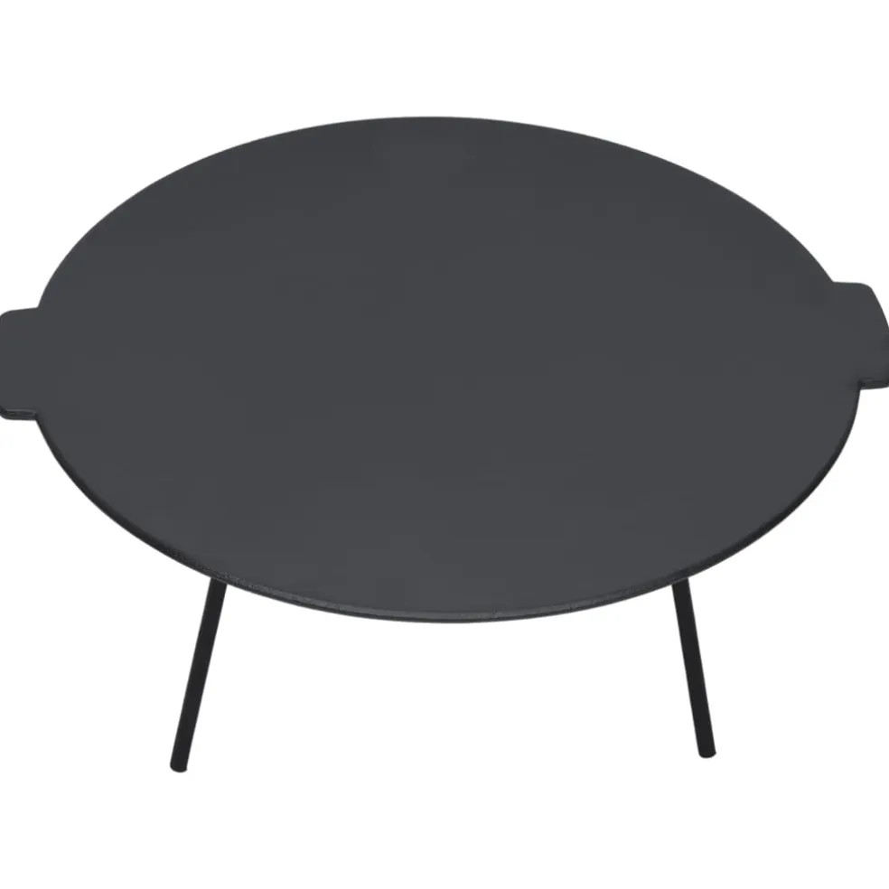 vidaXL Grillplaat Ø44 cm gietijzer