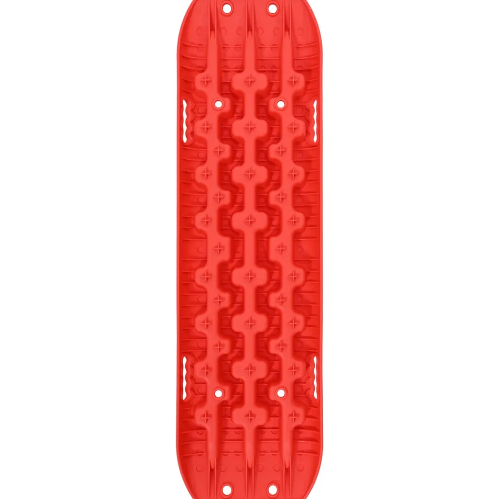 vidaXL Gripplaat 2 st Rood 106 x 30,5 x 7 cm Versterkt nylon