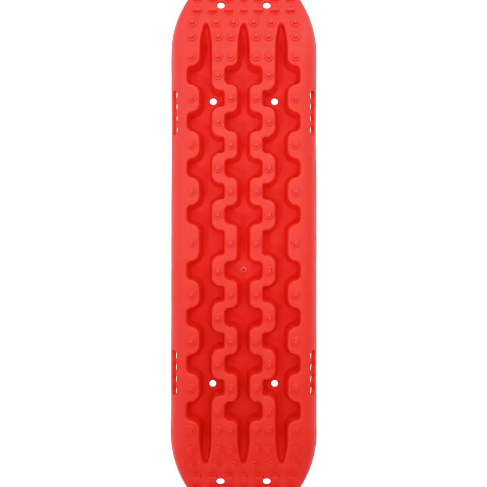 vidaXL Gripplaat 2 st Rood 106 x 30,5 x 7 cm Versterkt nylon