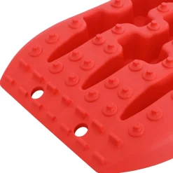 vidaXL Gripplaat 2 st Rood 106 x 30,5 x 7 cm Versterkt nylon