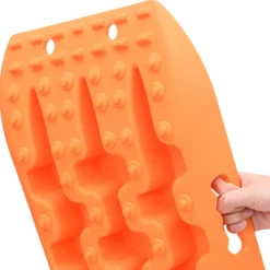 vidaXL Gripplaten 2 st 106x30,5x7 cm nylon oranje