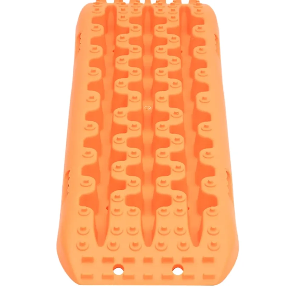 vidaXL Gripplaten 2 st 106x30,5x7 cm nylon oranje