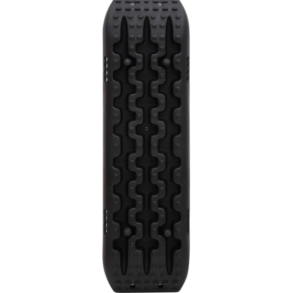 vidaXL Gripplaten 2 st 106x30,5x7 cm nylon zwart