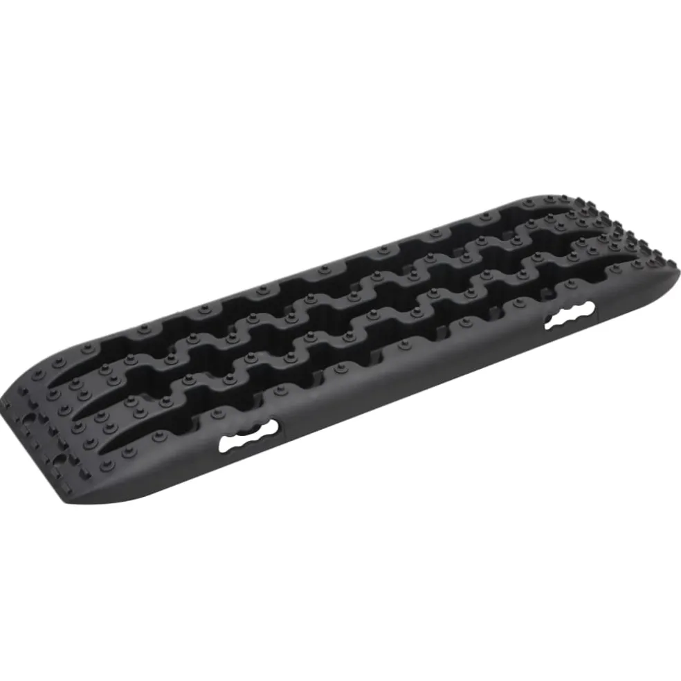vidaXL Gripplaten 2 st 106x30,5x7 cm nylon zwart