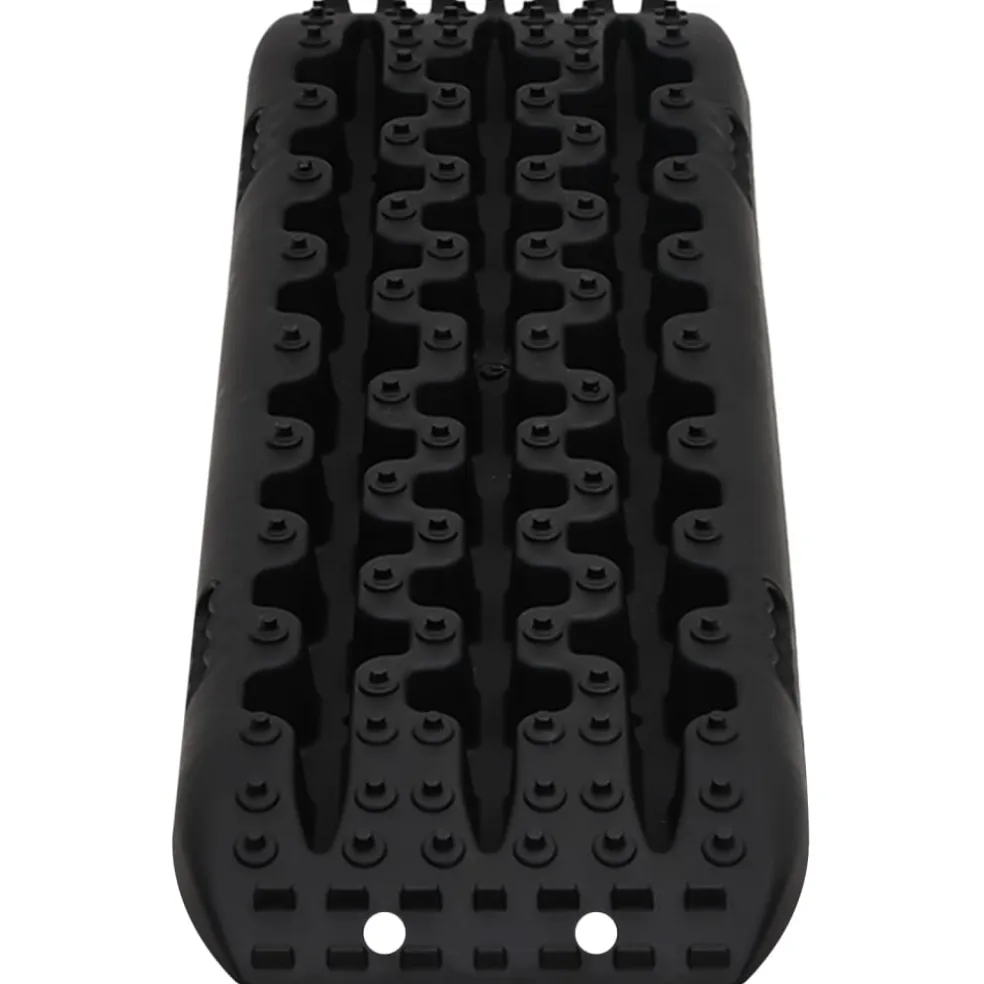vidaXL Gripplaten 2 st 106x30,5x7 cm nylon zwart