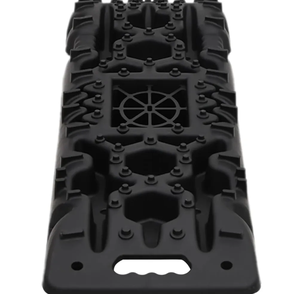 vidaXL Gripplaten 2 st 107x31x7 cm nylon zwart
