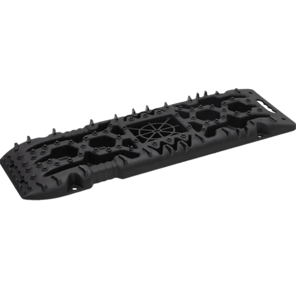vidaXL Gripplaten 2 st 107x31x7 cm nylon zwart