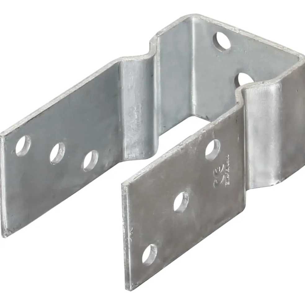 vidaXL Grondankers 6 st 7x6x15 cm gegalvaniseerd staal zilverkleurig