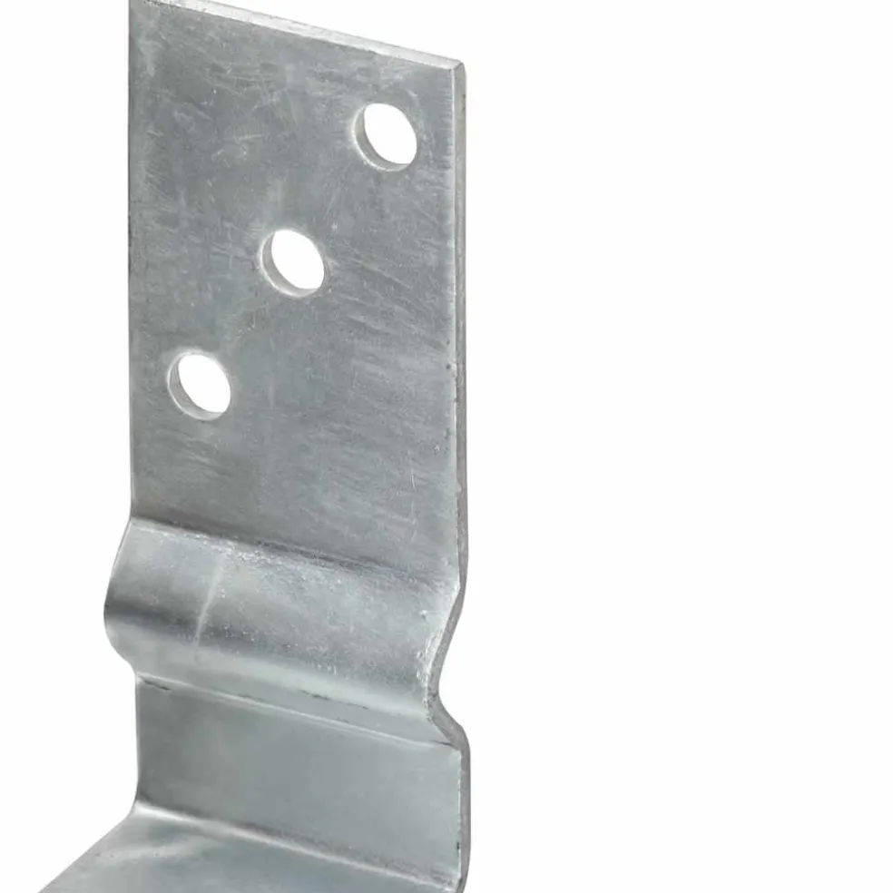 vidaXL Grondankers 6 st 7x6x15 cm gegalvaniseerd staal zilverkleurig