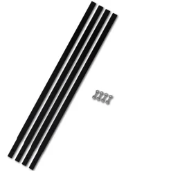 vidaXL Grondboor 100 mm met 5 m verlengstuk Staal