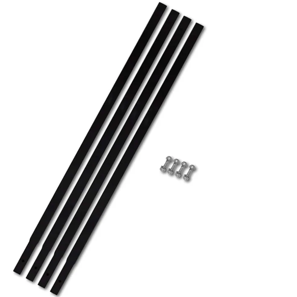vidaXL Grondboor 100 mm met 5 m verlengstuk Staal
