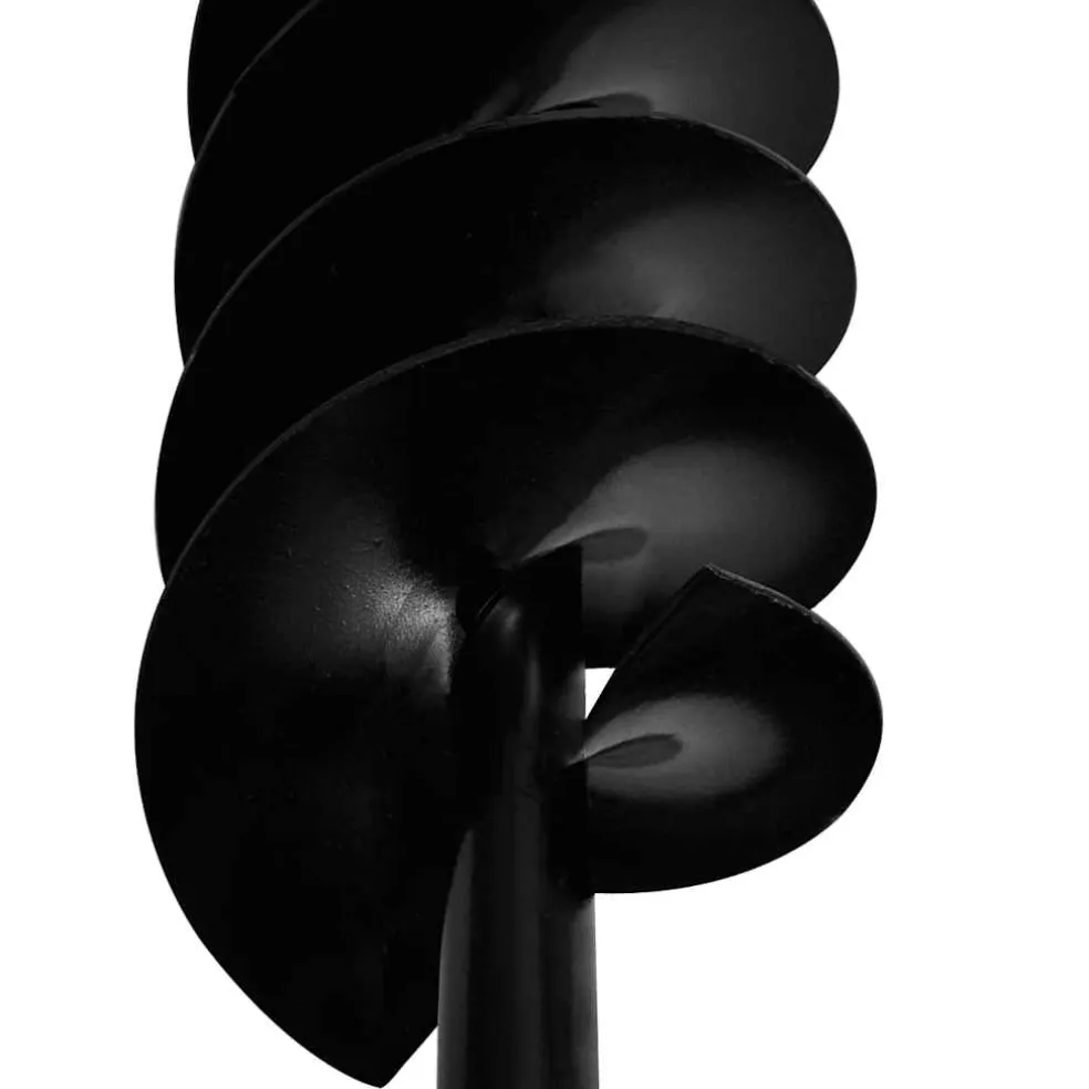 vidaXL Grondboor 100 mm met 9 m verlengstuk Staal