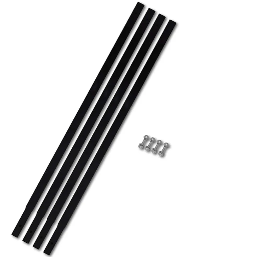 vidaXL Grondboor 100 mm met 9 m verlengstuk Staal