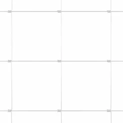 vidaXL Grond Fix Gelast Draadhek 25 x 0,8 m Gegalvaniseerd staal Mesh