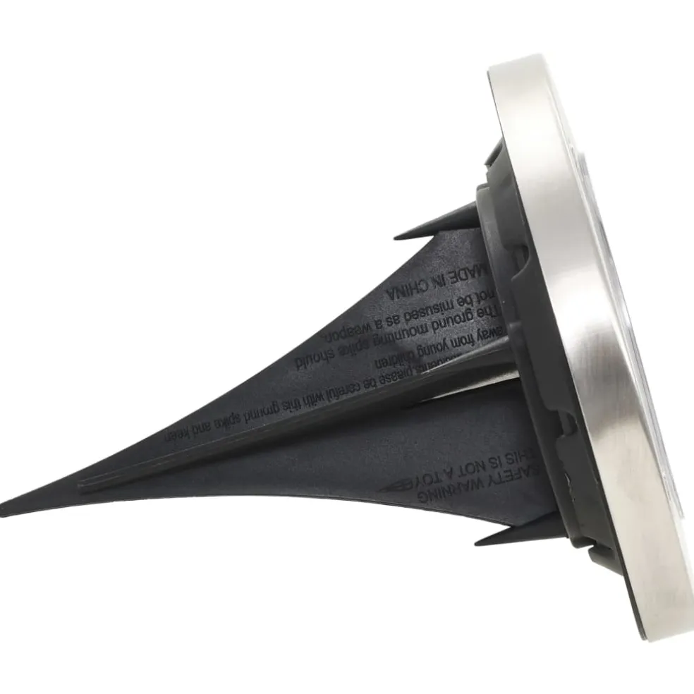 vidaXL Grondlampen 8 st solar LED wit