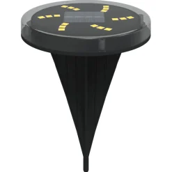 vidaXL Grondlampen 4 st solar met grondpennen warmwit
