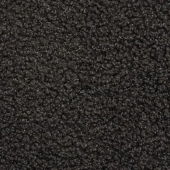 vidaXL Grote chaise longue Zwart Bouclé