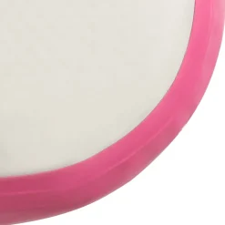 vidaXL Gymnastiekmat met pomp opblaasbaar 60x100x15 cm PVC roze