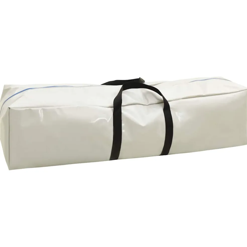 vidaXL Gymnastiekmat met pomp opblaasbaar 60x100x15 cm PVC blauw