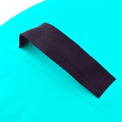 vidaXL Gymnastiekrol met pomp opblaasbaar 100x60 cm PVC groen