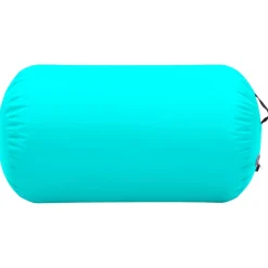 vidaXL Gymnastiekrol met pomp opblaasbaar 100x60 cm PVC groen
