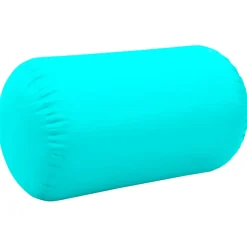 vidaXL Gymnastiekrol met pomp opblaasbaar 100x60 cm PVC groen