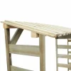 vidaXL Haardhoutopslag 300x44x176 cm geïmpregneerd grenenhout