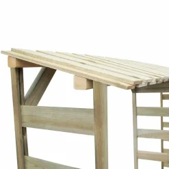 vidaXL Haardhoutopslag 300x44x176 cm geïmpregneerd grenenhout