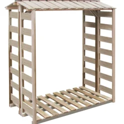 vidaXL Haardhoutopslag 150x90x176 cm geïmpregneerd grenenhout