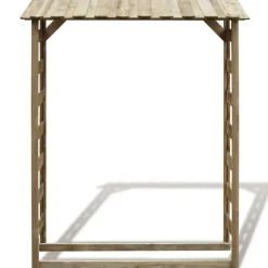 vidaXL Haardhoutopslag 150x44x176 cm geïmpregneerd grenenhout