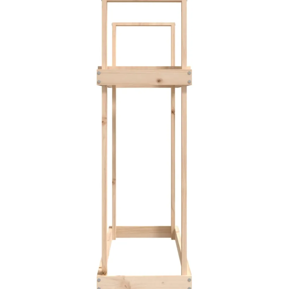 vidaXL Haardhoutrek 110x35x108,5 cm massief grenenhout