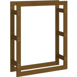 vidaXL Haardhoutrek 108x64,5x109 cm massief grenenhout