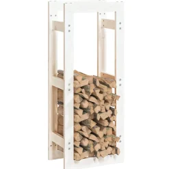 vidaXL Haardhoutrek 41x25x100 cm massief grenenhout