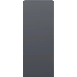 vidaXL Haardhoutrek 100x40x100 cm staal antracietkleurig