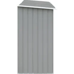 vidaXL Haardhoutschuur 172x91x154 cm gegalvaniseerd staal bruin