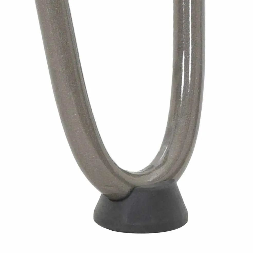 vidaXL Haarnadelpoten voor Salontafel 4 st 10 cm massief staal naturel