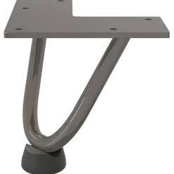 vidaXL Haarnadelpoten voor Salontafel 4 st 10 cm massief staal naturel