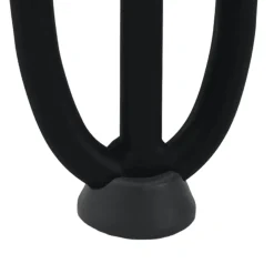 vidaXL Haarnadelpoten voor Salontafel 4 st 10 cm massief staal zwart