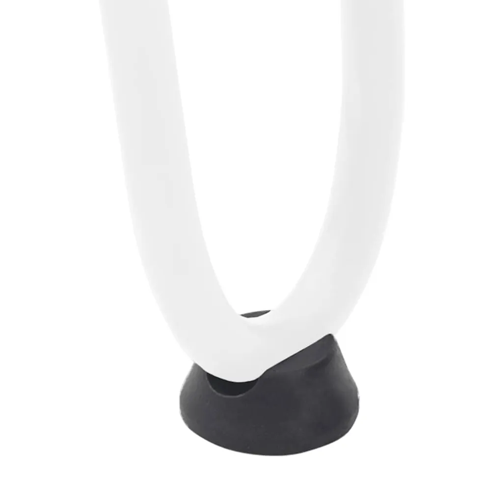 vidaXL Haarnadelpoten voor Salontafel 4 st 10 cm massief staal wit