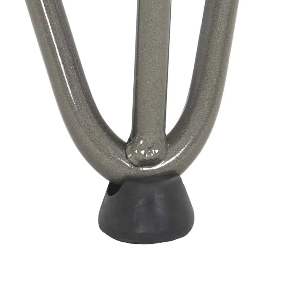 vidaXL Haarnadelpoten voor Salontafel 4 st 10 cm massief staal naturel