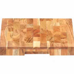 vidaXL Hakblok 40x30x4 cm massief acaciahout
