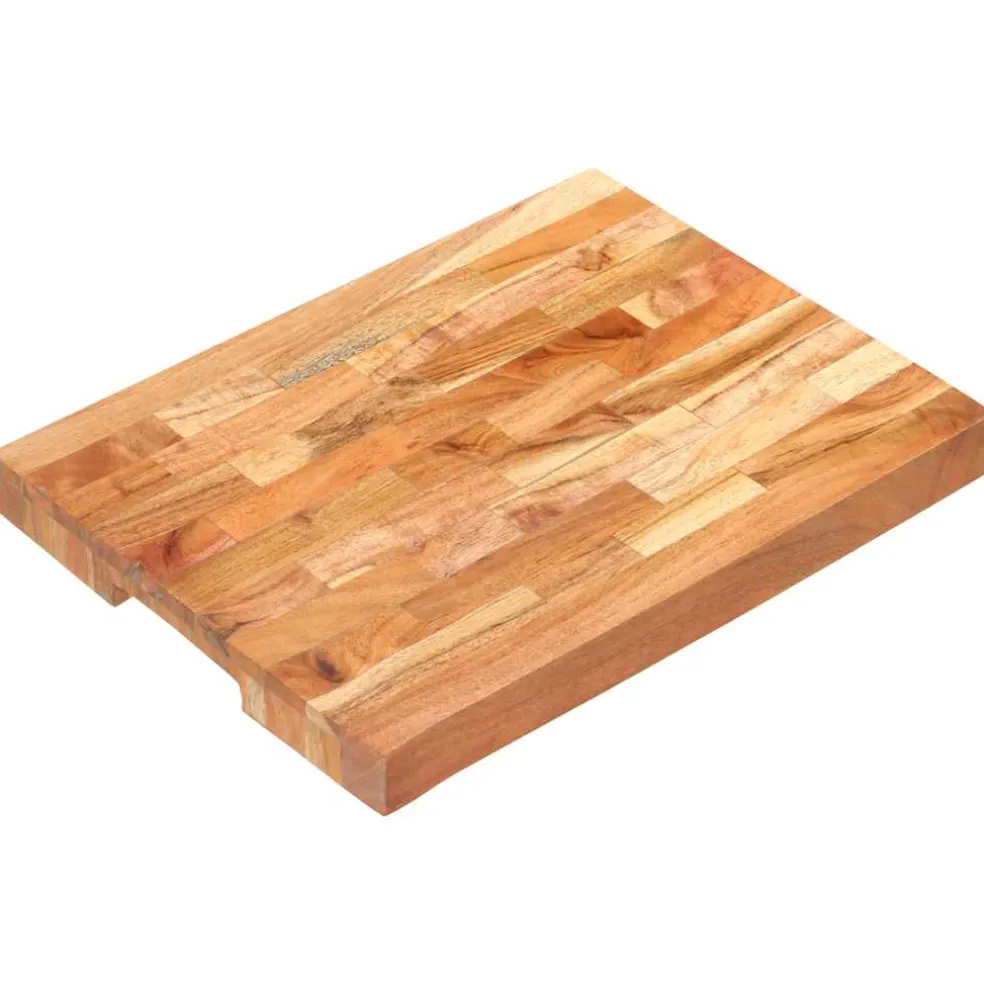 vidaXL Hakblok 40x30x4 cm massief acaciahout