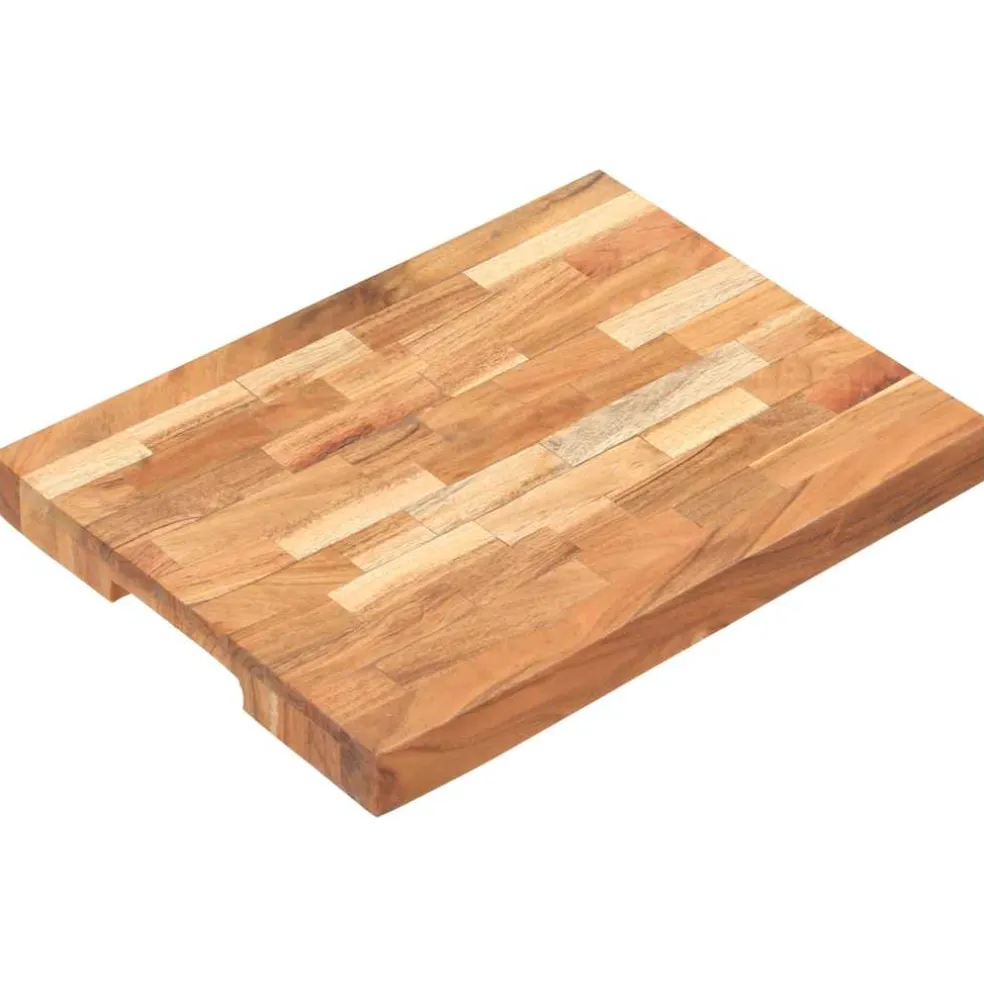vidaXL Hakblok 40x30x4 cm massief acaciahout