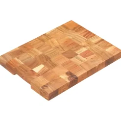 vidaXL Hakblok 30x21x4 cm massief acaciahout