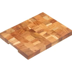 vidaXL Hakblok 30x21x4 cm massief acaciahout