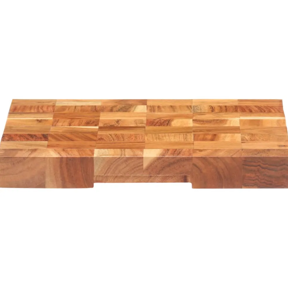 vidaXL Hakblok 30x21x4 cm massief acaciahout
